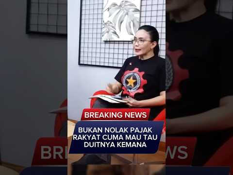 Rakyat kerja keras bayar pajak, wajar kalau nanya: duitnya ke mana? 🤷🏻♂️#dprri #pdiperjuangan