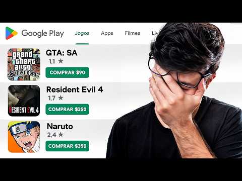 Por que JOGOS de CONSOLES NUNCA dão certo no CELULAR?