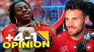 DOBLETE DE MANZAMBI!! SUIZA GANA 4-1 A BOSNIA