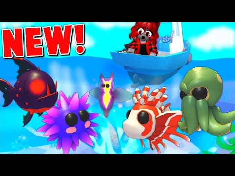 NEW Ocean Update in Adopt Me! | Roblox