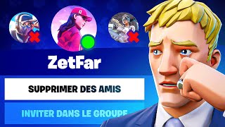 J’ai SUPPRIMÉ TOUS LES YOUTUBEURS de MES AMIS sur FORTNITE ? 😳