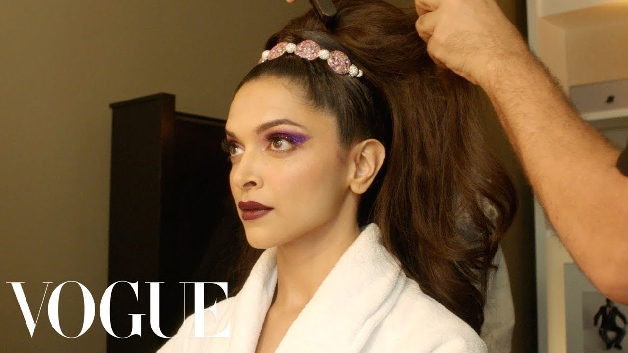 Deepika Padukone Gets Ready for the Met Gala