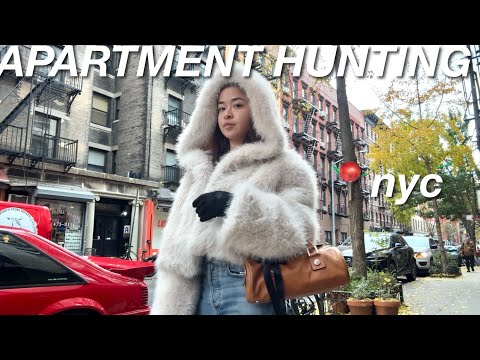 NYC APARTMENT HUNTING! rent prices + tips (vlog)