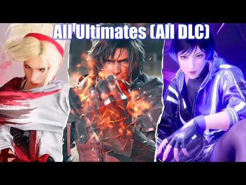 Tekken 8 - All Characters Ultimates & Rage Arts (All DLC)