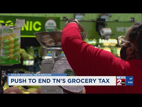 YouTube video thumbnail: Push to End Tennessee's Grocery Tax