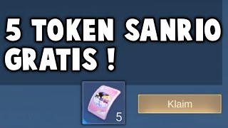 LOGIN HARI INI ! CARA DAPETIN 5 TOKEN SANRIO DI JAMIN GRATIS !! BUG TOKEN SANRIO