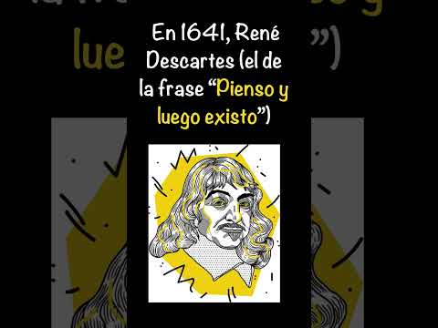 "MENTE Y MATERIA SON DOS COSAS TOTALMENTE SEPARADAS" (Descartes) #inmensamente #energia #mentales