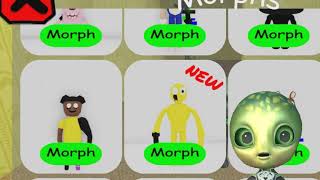 NOVOS MORPHS NAS BACKROOMS DO ROBLOX !!! TRANSFORMAÇÕES BABÃO AZUL   rainbow friends  Ovini Star !