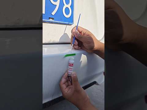 Fix Bumper Scratches Fast. #youtubeshorts
