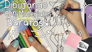 Dibujando con materiales baratos ✨ // M02 mini printer (phomemo)💖