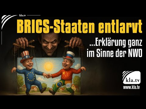 BRICS-Staaten entlarvt – Erklärung ganz im Sinne der NWO
