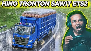 🚛🌴Hino Tronton Angkut Sawit ke Desa Brazil – ETS2