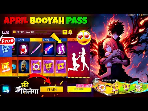 April 2025🔥 Booyah Pass Full Review | Next Month Booyah Pass Free Fire | Free Fire Next Booyah pass