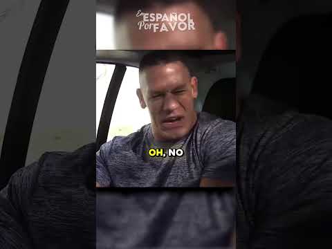 ¿Podrán Shaq y John Cena entrar en este auto? 🚗 #shaq #johncena #español #nba #wwe #shorts