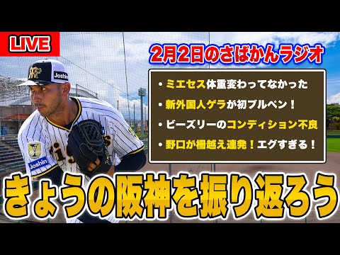 【阪神ファン集合！】新外国人ゲラ初ブルペン＆ミエセス痩せてなかったなど阪神春季キャンプ2024について語ろう。【阪神タイガース】