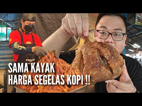 CRISPY PORK LEG TERMURAH DI BANGKOK - KAKE FOOD TOUR BANGKOK EPS 10