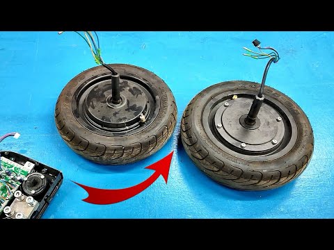 Millions of people need it, but few people know how to make it out of a gyro scooter wheel.