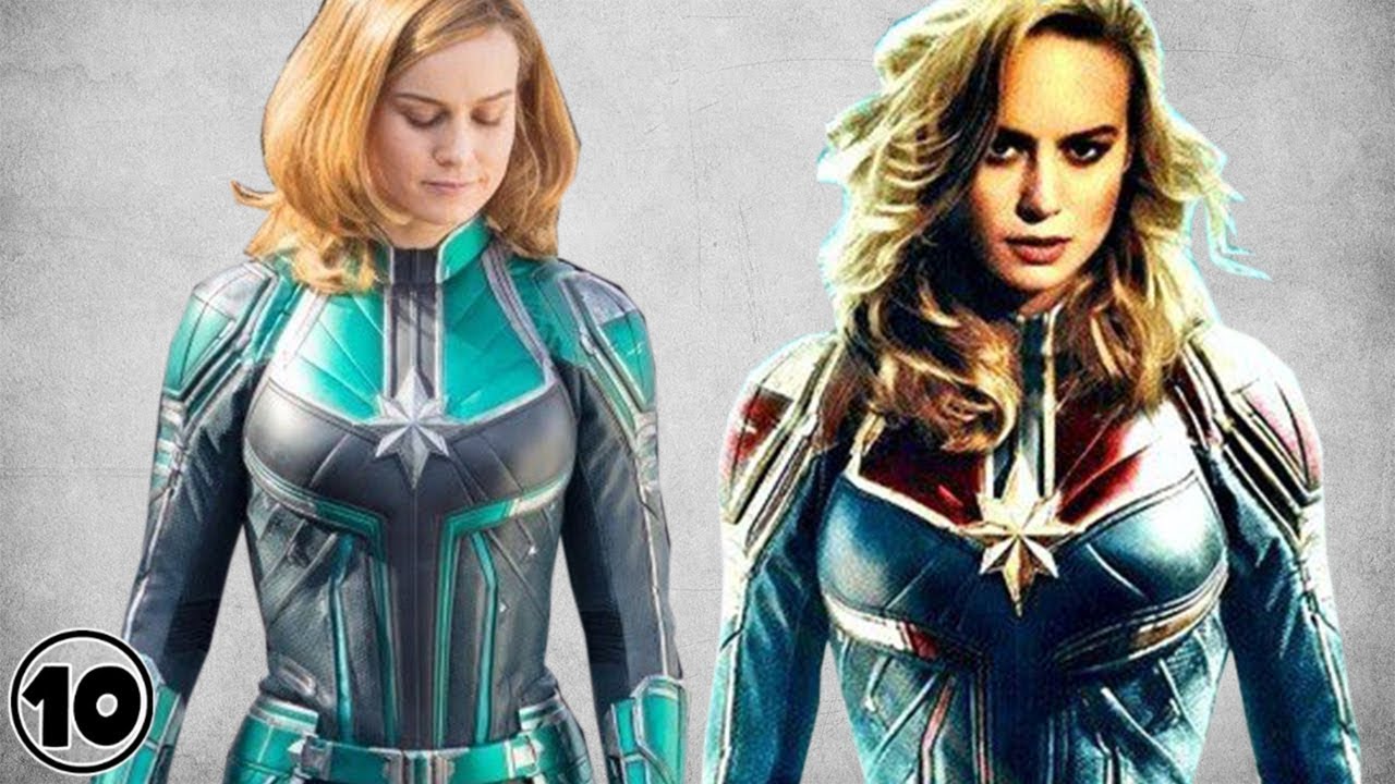 Top 10 Captain Marvel Surprising Facts
