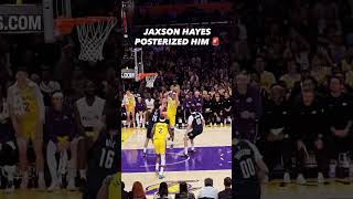 JAXSON HAYES UP HIGH FOR THE POSTER 🚨🤯