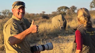 Rhino Tracking... ein Erlebnis, bei dem es um mehr geht als nur darum, ein Nashorn zu sehen
