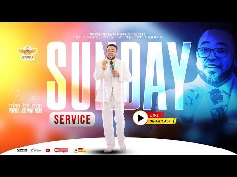 LIVE SUNDAY SERVICE በዚህ የቀጥታ ስርጭት ይሳተፉ የእግዚአብሔር ሰው ባሉበት ስፍራዎች እንዲፀልዪ በእምነት እና በፀሎት በመሆን መልክቱን ይስሙ!