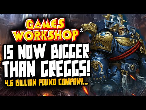 Games Workshop is BIGGER than Greggs! Insane new report!