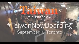#TaiwanNowBoarding Toronto Event