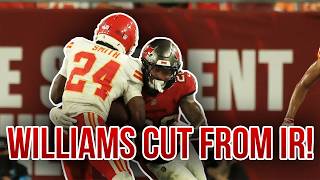 Buccaneers WAIVE DB Xavier  Williams From IR, OFFICIALLY ADD LB Caden Fordam To 2026 Practice Squad!