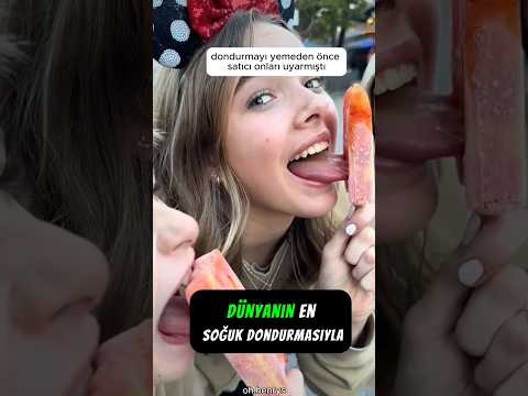 ONLAR Dünyanın En Soğuk Dondurmasını Denediler! ❄️🍦😱