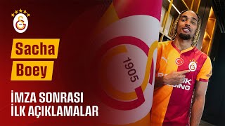 🎙 Yuvasına dönen Sacha Boey’den imza töreni sonrası ilk açıklamalar 