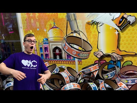 GIANT Claw Machine Wins!