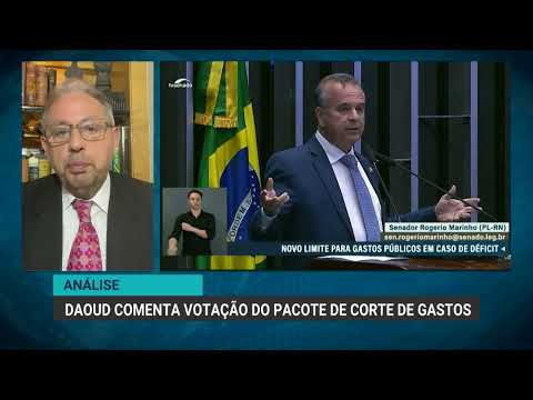 Análise | Daoud comenta votação do pacote de corte de gastos