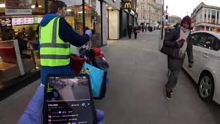 Hot Fresh Spanish Chicken Pasta for the Homeless LIVE