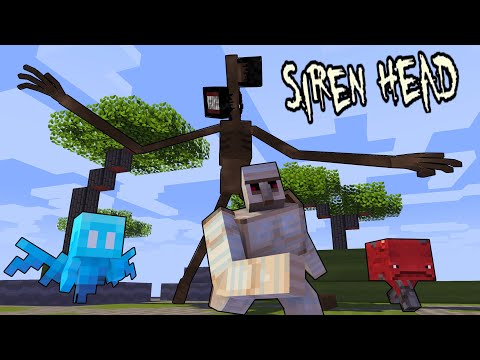 Monster School : SIREN HEAD ATTACK - Minecraft Animation