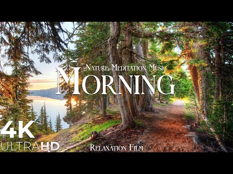 Breathtaking Nature Morning bath with Relaxing Music - 4k Video HD Ultra