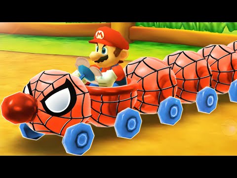 Mario Party 3DS Minigames - Mario Vs Peach Vs Daisy Vs Yoshi (Master Difficulty)