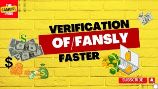 My Journey to the World of Online Adult Content Creation: Cam, OnlyFans/ Fansly & FAST verification!