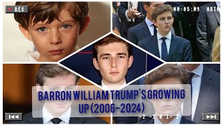 Barron William Trump's Evolution from 2006-2024 | #barrontrump #trump
