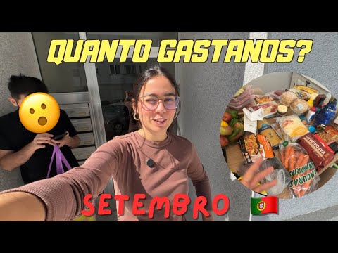 VLOG: Nossas compras do mês aqui em Portugal/Braga