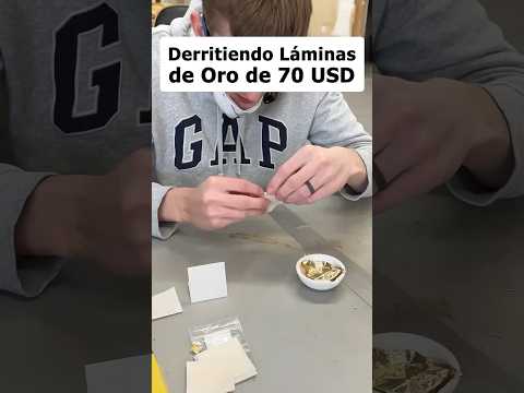 Compro el ORO en escamas más CARO del mundo