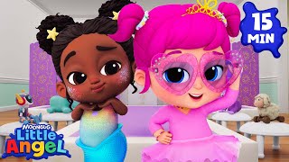 Jill's Fun Fashion Show 👗 | Little Angel | Nursery Rhymes and Kids Songs | Toddler Videos