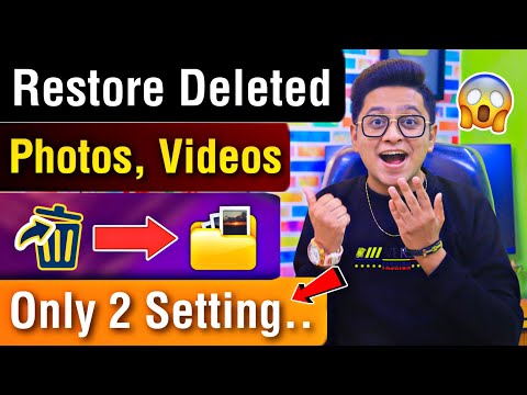 How To Recover Deleted Photo Video On Android Phone | Delete Photo Ko Wapas Kaise Laye Tutorial Tip