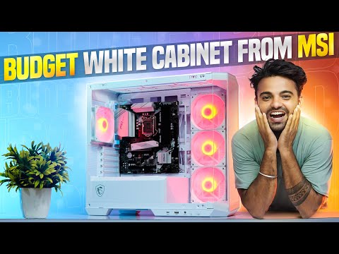 MSI MAG PANO M100R PZ White Gaming Cabinet Review | Best Budget ARGB Cabinet In India 2024