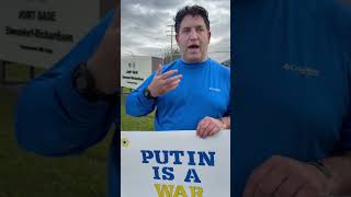 'Putin is a War Criminal': Alaskans Give Russian Leader Not-So-Warm Welcome