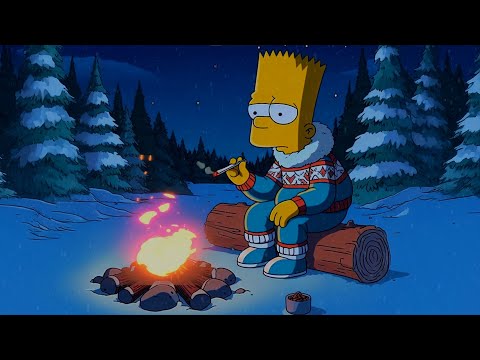 Chill Smoke Camp 🚬 Chill Beats [ Lofi Winter Evening Calm ]