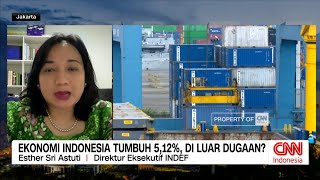 Ekonomi Indonesia Tumbuh 5,12%, di Luar Dugaan?