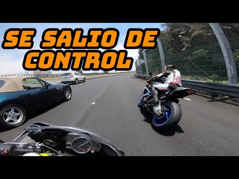 ME PERREARON 2 BMW s1000Rr a 200k/h