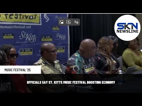 YouTube video thumbnail: Officials Says St Kitts Music Festival Boosting Economy