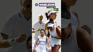 Wimbledon Day 1 Recap