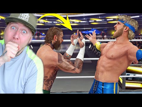 THE MATCH of the YEAR we have LOGAN PAUL vs POST MALONE in WWE 2K24